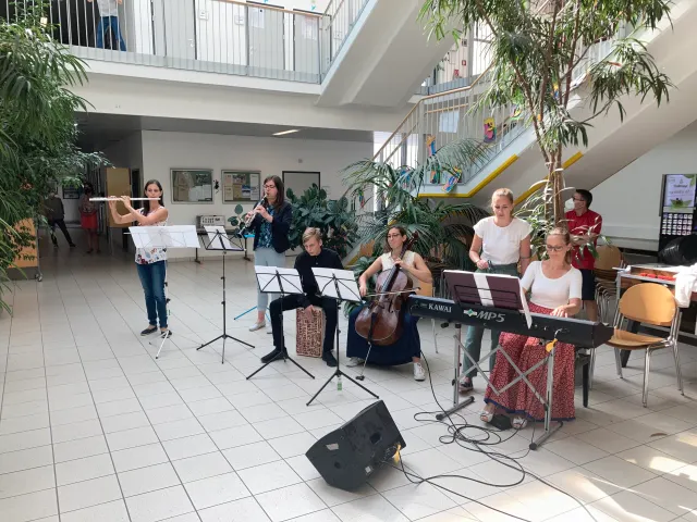 „Willkommen“ im Gymnasium als Video-Live-Stream