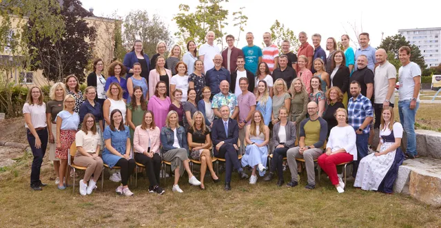 Das Lehrer*innenteam des b[r]g Enns 2025/26
