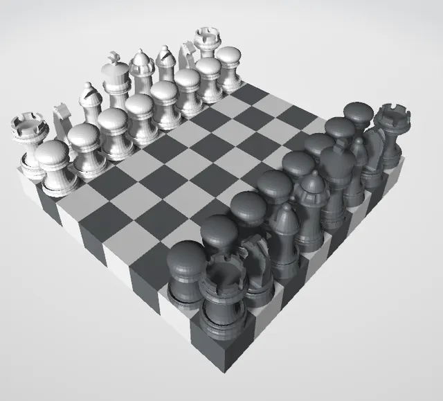 Schachfiguren konstruieren