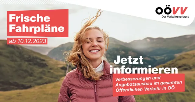 INFO OÖVV: Fahrplanwechsel Linie 409, Linz - Mauthausen
