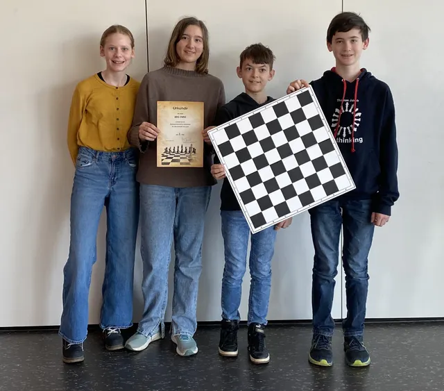 Bezirksmeister im Schulschach